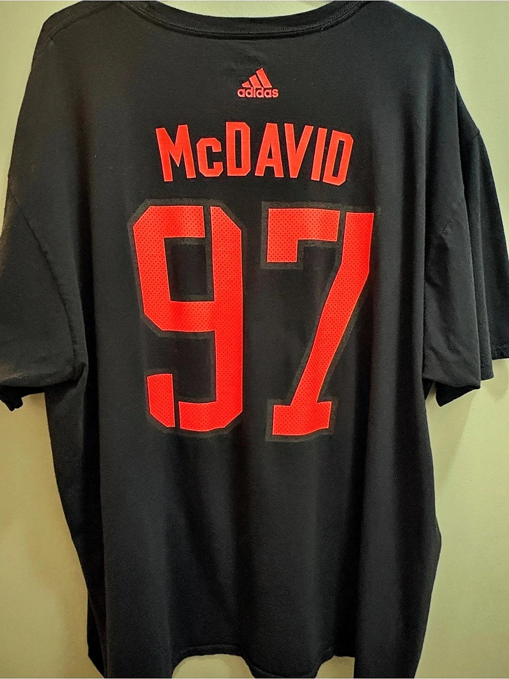 Connor McDavid Adidas Tee - 2016 World Cup Of Hockey Team North America #97 2XL
